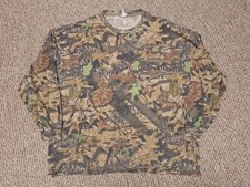 Vintage Jerzees Outdoors Realtree Camouflage Long Sleeve Pocket Camo T-Shirt 2XL