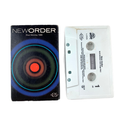 New Order Blue Monday 1988 Cassette Qwest Single Mix 4-27979 Rare