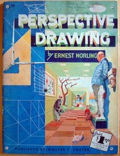 Perspective Drawing, vintage 1950's, #29 of the Walter Foster Art Service series