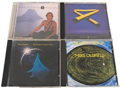 Mike Oldfield CD Bundle 4 x Albums Progressive Rock Ambient Collection VG+