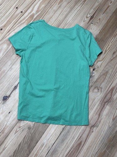 Polo Ralph Lauren Girls T-shirt Size Large Green Short Sleeve - Picture 2 of 6