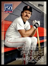 2019 Topps 150 Years of Professional Baseball Wade Boggs Boston Red Sox #150-79