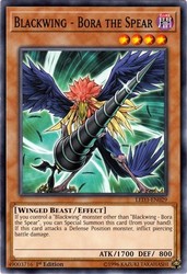 Blackwing - Bora the Spear LED3-EN029 Common 1st Edition