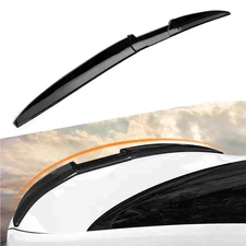For Honda Accord Civic Glossy Rear Trunk Spoiler Wing Adjustable Tail Roof Wing