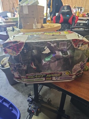Optimus Primal vs Megatron TRU Beast Wars 10th Anniversary Transformers