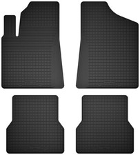 Gummifußmatten für: Peugeot 2008 II (bj. 2019-) Schwarz Automatten 4-tlg set