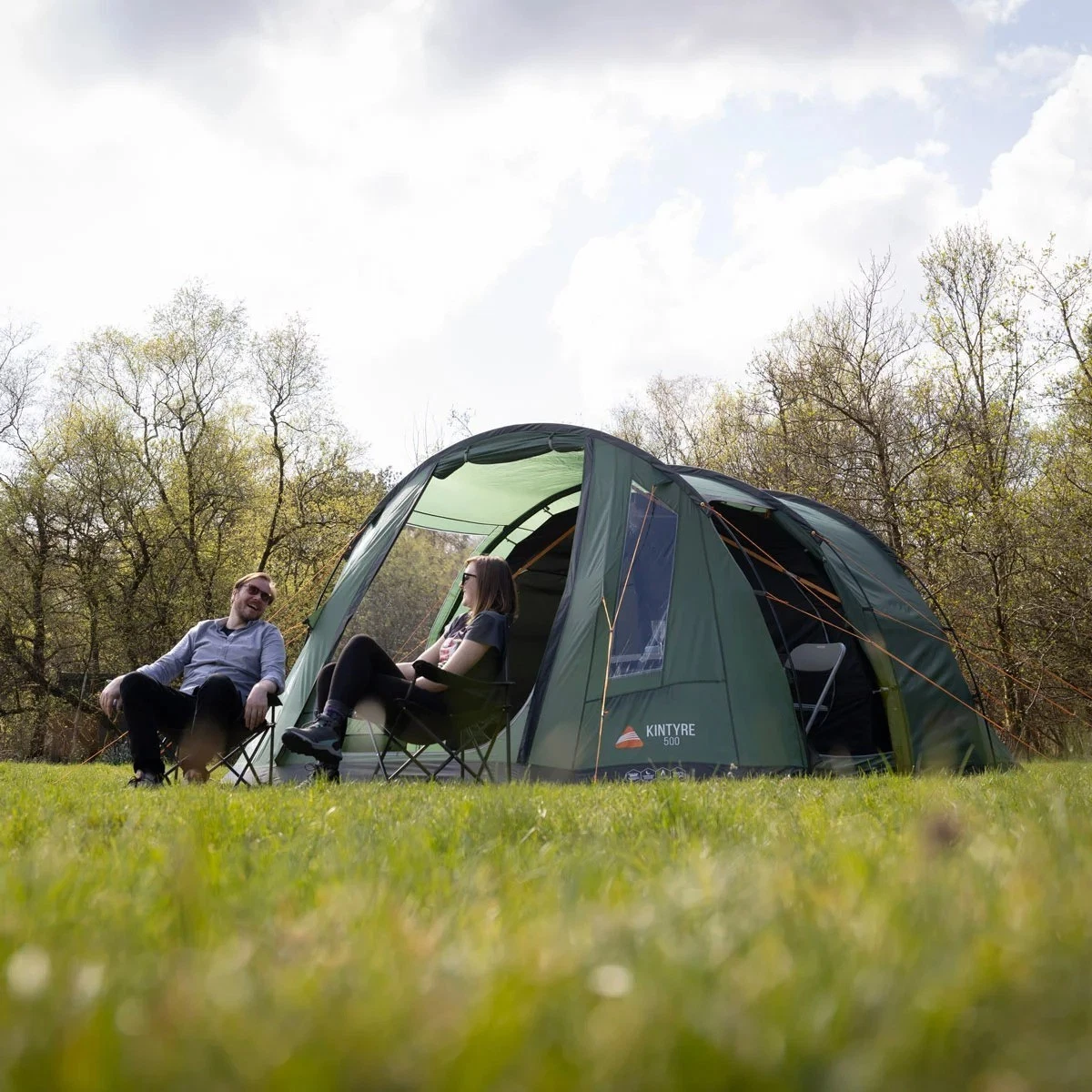 Vango Kintyre 500 Tunnel Tent Waterproof Family Camping Tent 5 Person