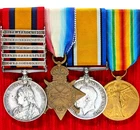 British Boer War & Australian WW1 military Medal group Engineers & Gen Hospital