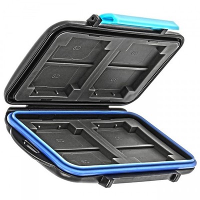 Speicherkarten Etui Aufbewahrungsbox für 8 x SD und 4 x Compact Flash (CF)