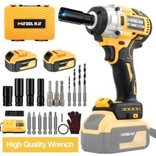20v Cordless Multifunction Tools12brushless Electric Impact Wrench Torque600nm
