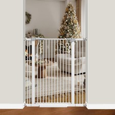 41" Extra Tall Baby Gate for Doorways and Stairs No Drill, Adjustable 29.9-40...