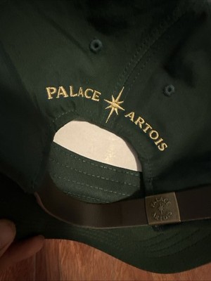Palace Stella Artois 6-Panel Cap Hat Skateboard Green Rare 2024