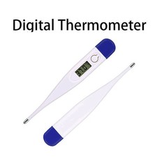 LCD Digital Temperature Thermometer Basal Oral Rectal Thermometer with Beeper 