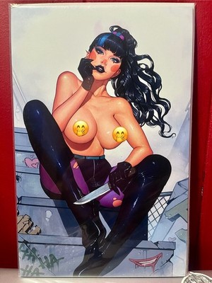 Duty Calls Girls #2 Dravacus ''Jestress'' Topless Punchline Virgin Limited To 100