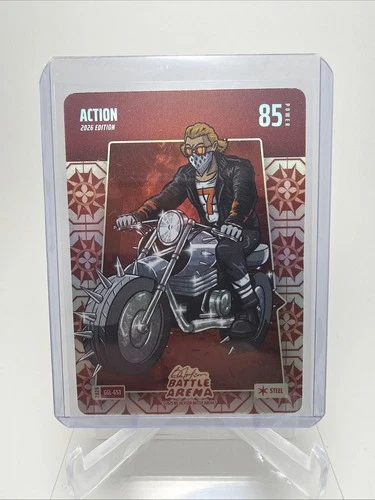 Bo Jackson Battle Arena Action Grandma's Linoleum Battlefoil Steel #GGL-653