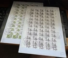 Israel 2008 Herbs and Spices Full Sheets On FDC’s!
