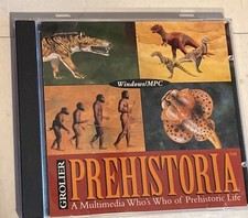 Windows/MPC Grolier s Prehistoria: A Who s Who Of Prehistoric LIfe-Dinosaurs. MK