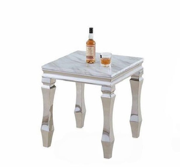 Beistelltisch Tische Edelstahl Beistelltische Luxus Wohnzimmer MöBel Tisch Neu-image