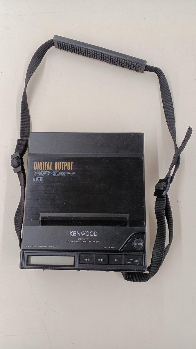 KENWOOD ケンウッド ポータブルCDプレーヤー DPC-77 Kenwood DPC-77 Portable CD player Junk | eBay