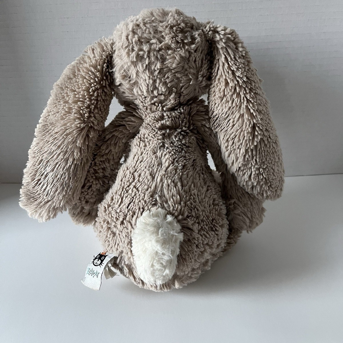 Jellycat Old Style Bashful Bunny Rabbit Beige Bunny With Whiskers