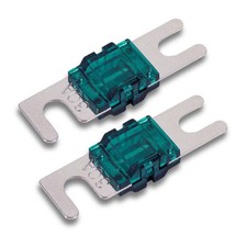 T-Spec V8-MANL40 Mini Anl Style 40 Amp Heavy Duty Fuse Nickel Plated - Pack Of 2