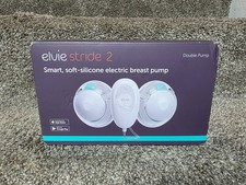 Elvie Stride 2 Smart, Soft-Silicone Double Electric Breast Pump Brand New