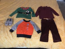 Lot Of 12-18 Months Baby Boy Brand New Clothes And Shoes