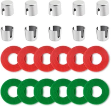 10PCS Battery Post Shims with 12 Felt Washers Terminal Repair Kit for Car Truck