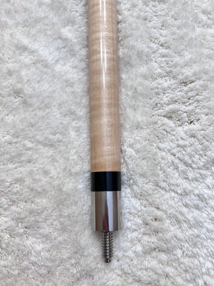 IN STOCK, Meucci Wrapless Gloss Black Cue Butt, NO Lebanon