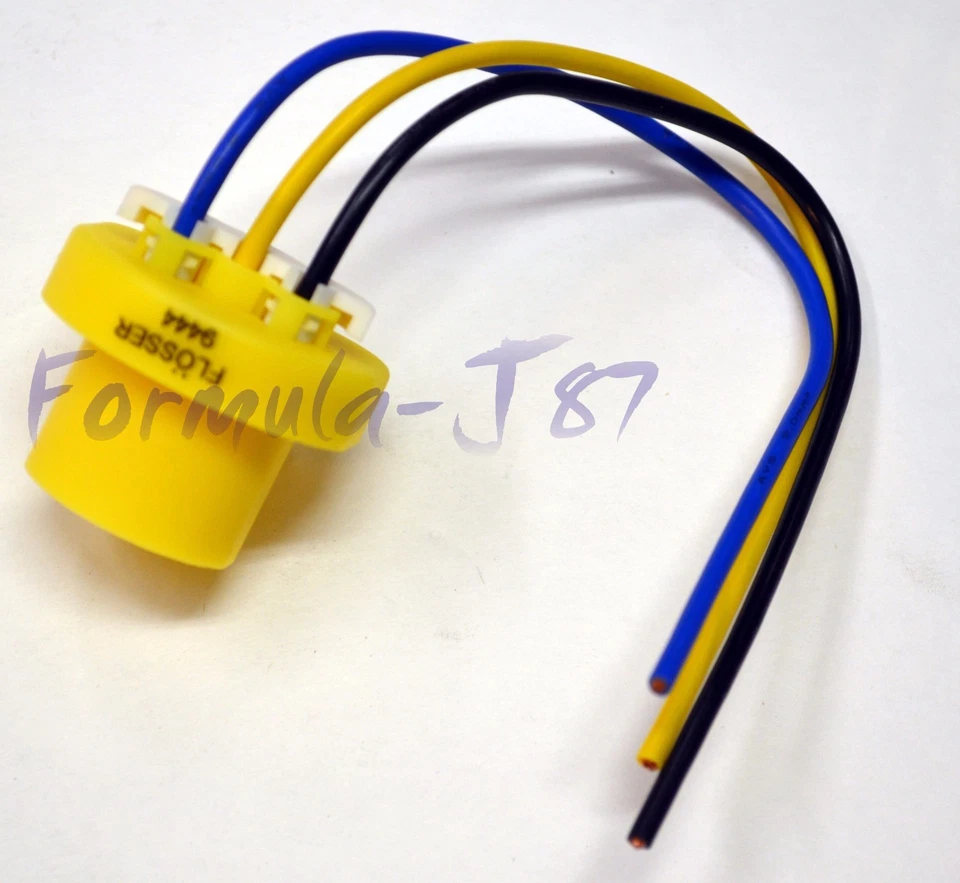 Flosser Wire Harness 9444 Pigtail Female 9004 HB1 Head Light Bulb Connector Plug - Image 3 of 4