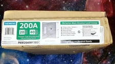 Siemens Main Breaker Plug-On Neutral Load Center 3R Outdoor 200A PNW2040B1200C