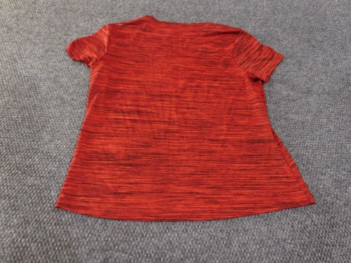 washington nationals nike shirt large womens dri fit mlb baseball red v-neck - Picture 7 of 9