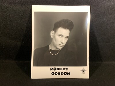 Robert Gordon /Viceroy Music Press Photo 8'' x 10'' Glossy. Mick Rock (G)