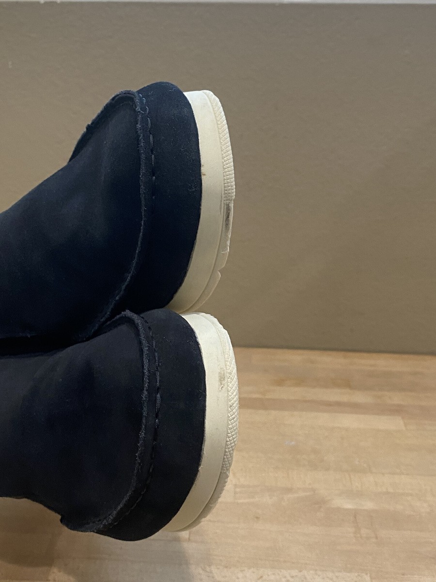 Sperry Moc‎ Sider Suede Slip On loafers Mens 12 M Shoes Black faux fur Mocassins Sperry Mens Moc-Sider Suede Slip On Shoes – ShopCGX main image 3