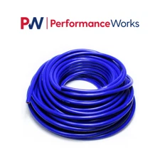 HPS 3/8" ID Blue High Temp Reinforced Silicone Heater Hose Tubing 9.5mm ID