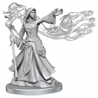 ELF WIZARD FEMALE Wizkids Dungeons & Dragons Frameworks Miniatures WZK75023