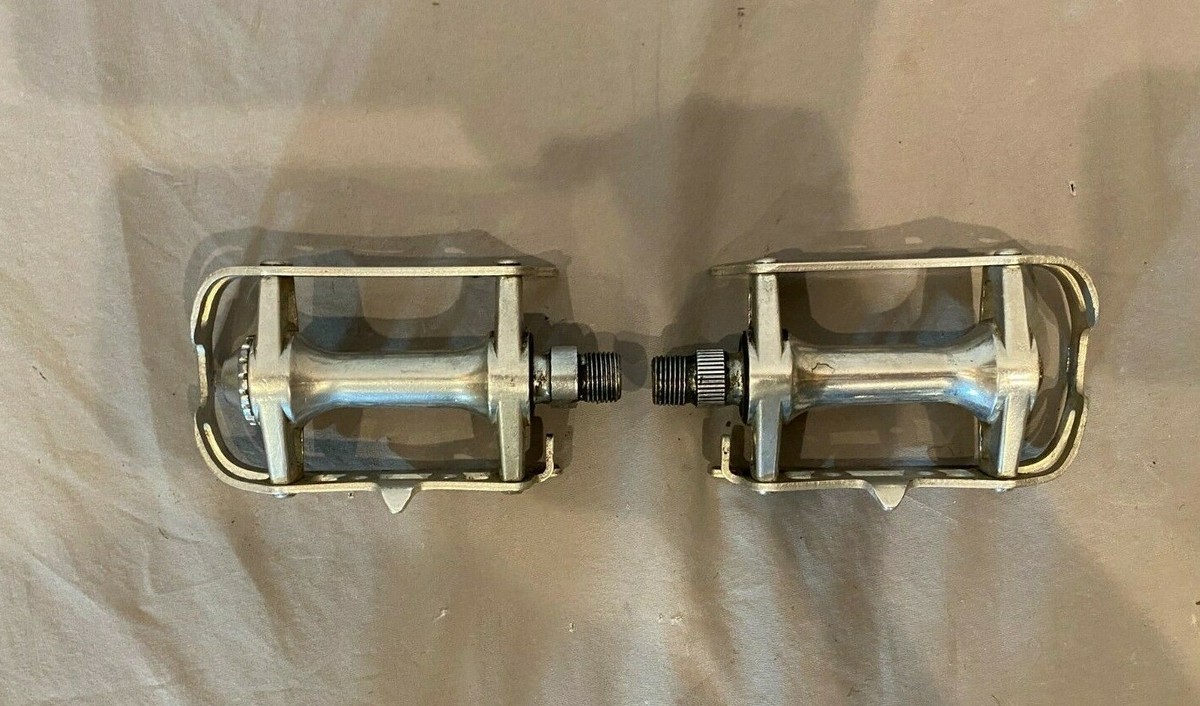 Vintage SR Japan SP-100AL Aluminum Platform Pedals 9/16