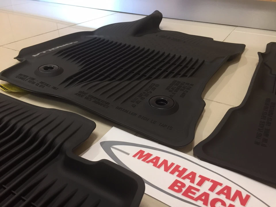 Alfombrillas Corolla All Weather 2014-2019 PT908-02170-02 genuinas Toyota Foto 3 de 3