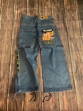 JNCO Jeans Style Skate Rave Wide Leg Hip Hop US Nimis Virgin Mary 40/30 (38/30)
