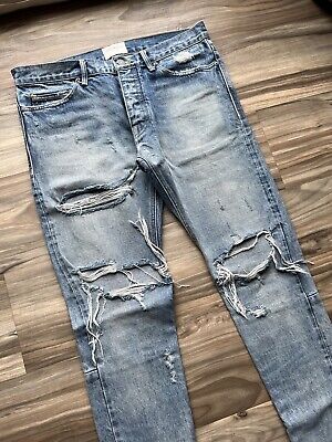 FEAR OF GOD 4th indigo denim w30