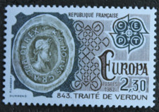 Timbre - FRANCE - Traité de Verdun - EUROPA - 1982 - YT2208 - Neuf **