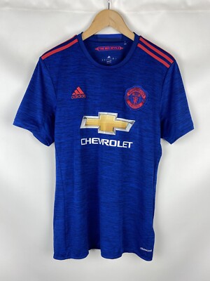 Adidas Manchester United Chevrolet 2016/17 Away Jersey Shirt
