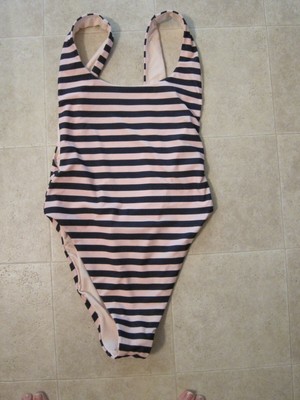 aerie striped one piece