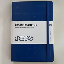 LEUCHTTURM1917 - Medium A5 Dotted Hardcover Notebook (Royal Blue) - Company Logo