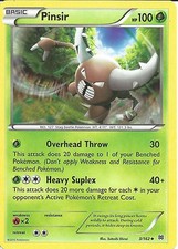 3/162 Pinsir Uncommon: Pokemon Trading Card Game XY-08 Break Through