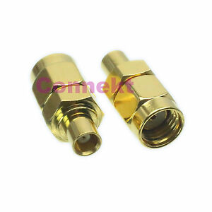 1pce Adapter Connector SMA female jack to Mc-Card male plug for Wireless