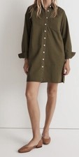 Madewell Mini Shirtdress NWT Size S