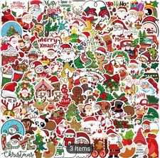 10 PCS Christmas Holidays Winter Season Stickers BRAND NEW