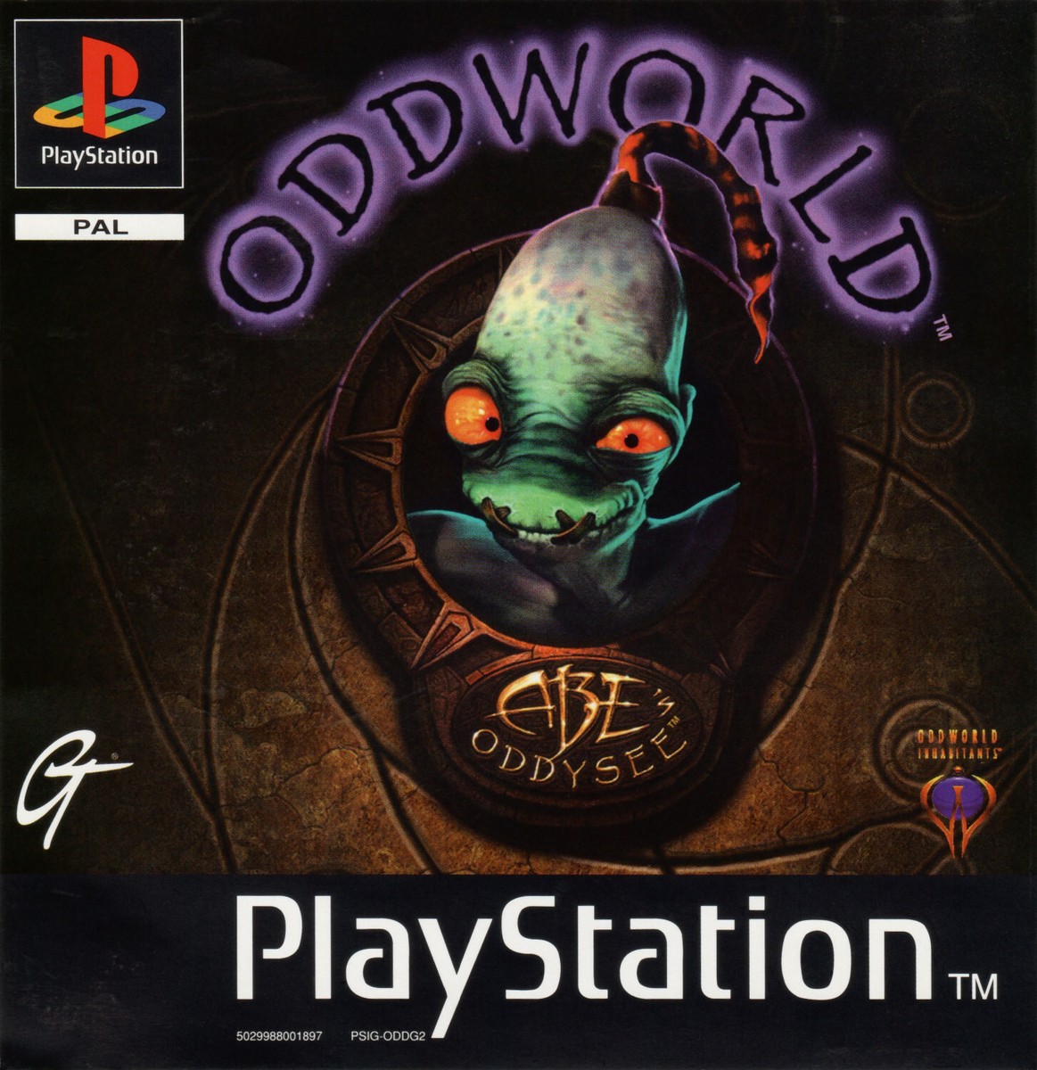 Ps1 / Playstation 1 Game - Oddworld: Abe's Oddysee (with OVP