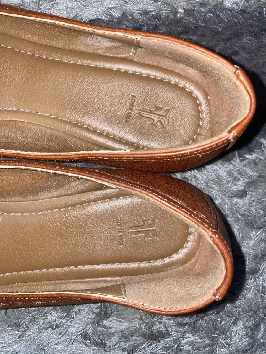 Frye toshia stitch ballet flats sale